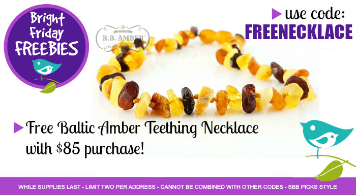 Black Friday Freebie Amber Teething Necklace