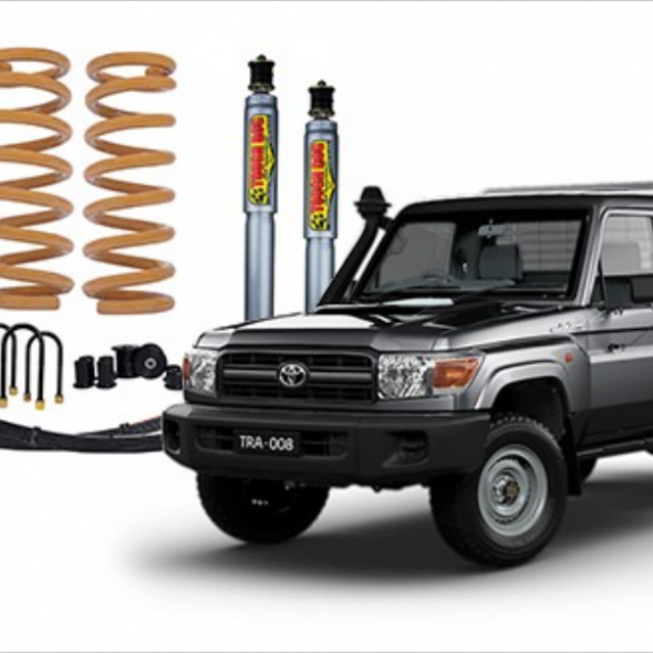 Tough Dog 41mm Bore Front Shocks For Toyota Land Cruiser 76/78/79