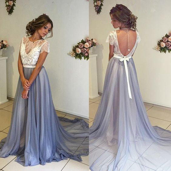 gown back design