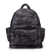 Backpack Baby Diaper Bag - Black Camouflage L