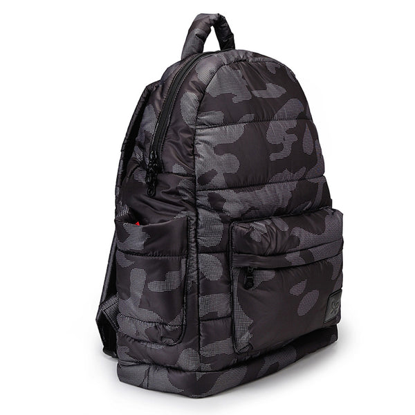 Backpack Baby Diaper Bag - Black Camouflage L