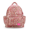 Backpack Baby Diaper Bag - Caramel Pink Leopard L