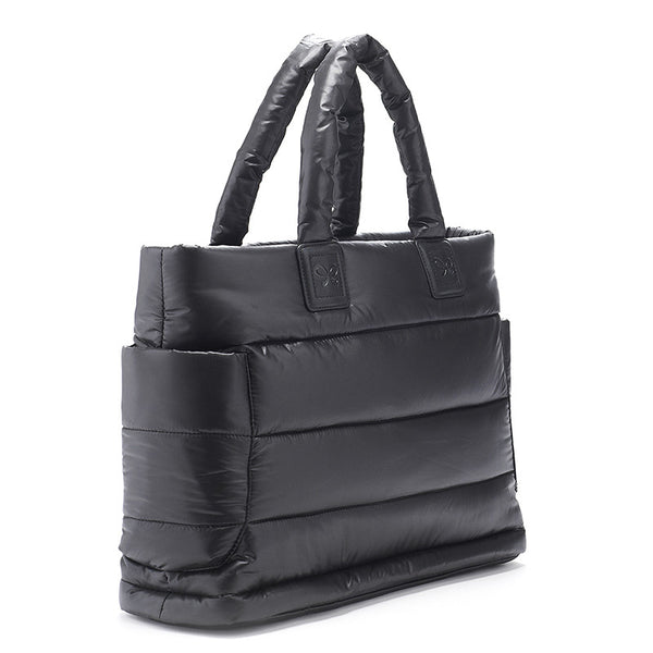 Tote Baby Diaper Bag - Black XL