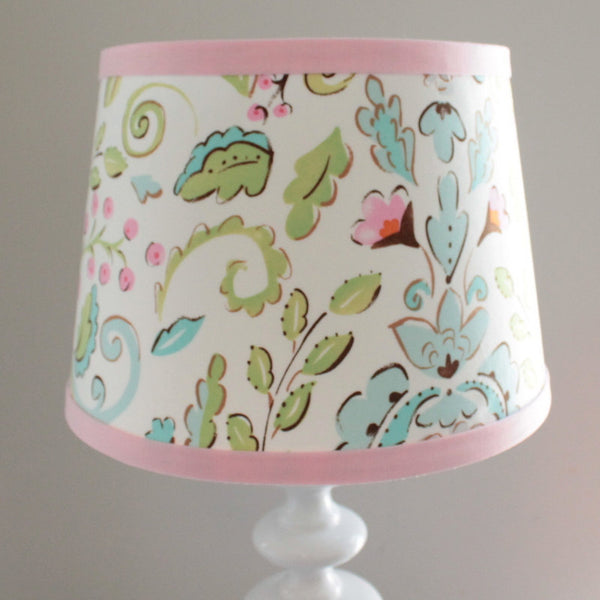 pink floral light shade