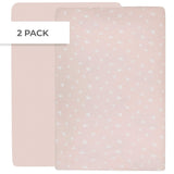 Crib Sheet Set I Gingko and Pin Dot
