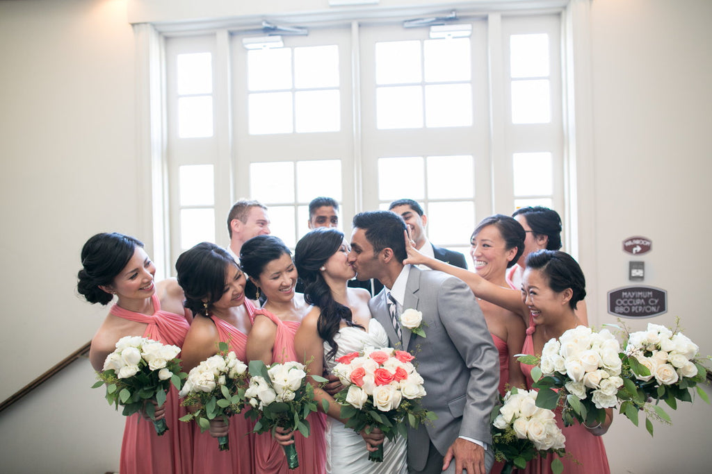 infinity dress - coral infinity bridesmaid dress