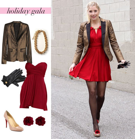 Holiday outfits for women - the must-have dress for a holiday gala