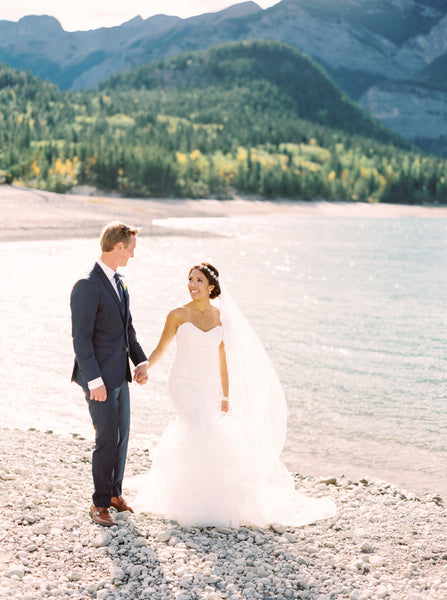 This beautiful classic, traditional wedding featuring peach pink coral bridesmaids dresses will have you swooning for days