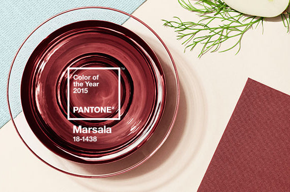 pantone color of the year 2015 - Marsala