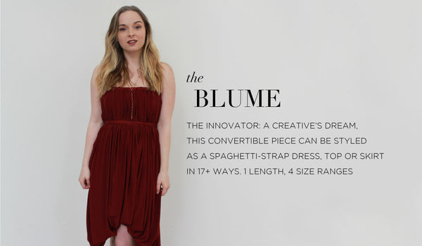 Henkaa Capsule Collection: Blume Dress perfect for a fashionista wanting a piece they can get creative with. This is a must-have for a spring/summer capsule wardrobe.