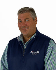 Dean Snell in Snell Golf vest