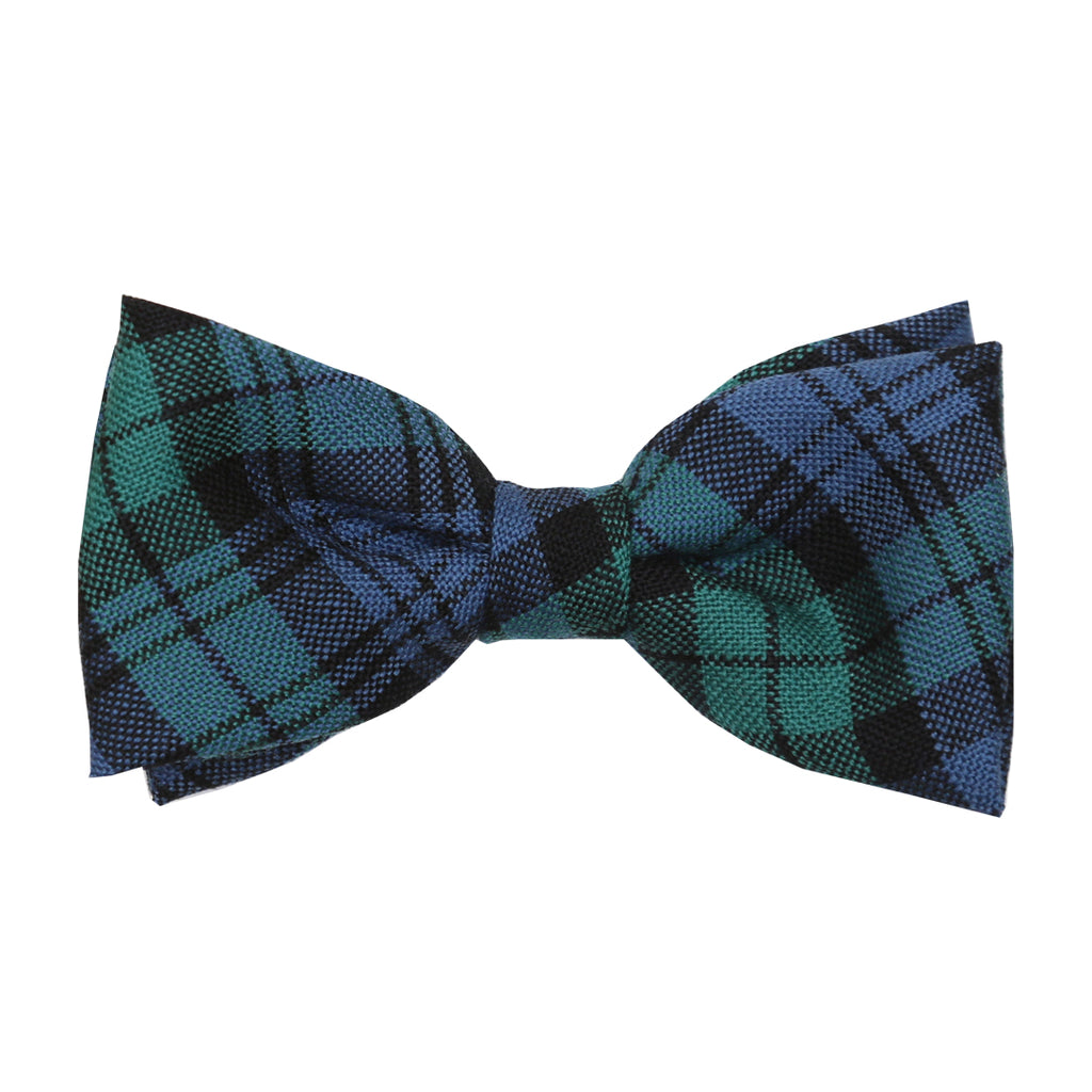 Mens Bow Tie Woven in Scotland Campbell of Cawdor Ancient Tartan 