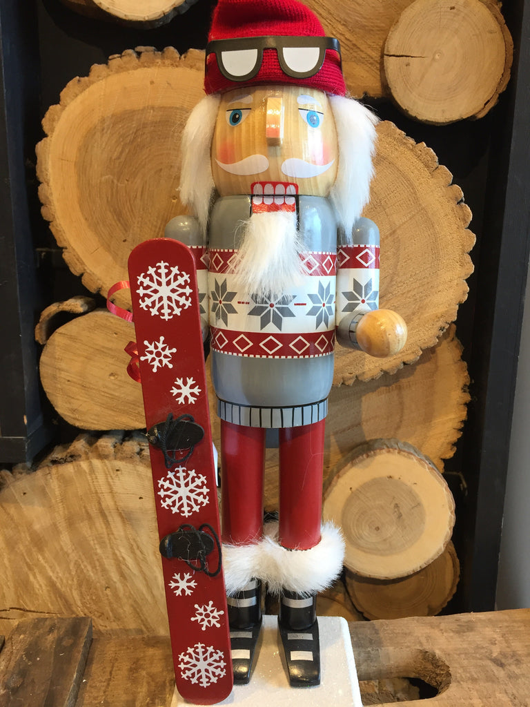 Snowboard Festive Nutcracker – Georgian Christmas Inc.