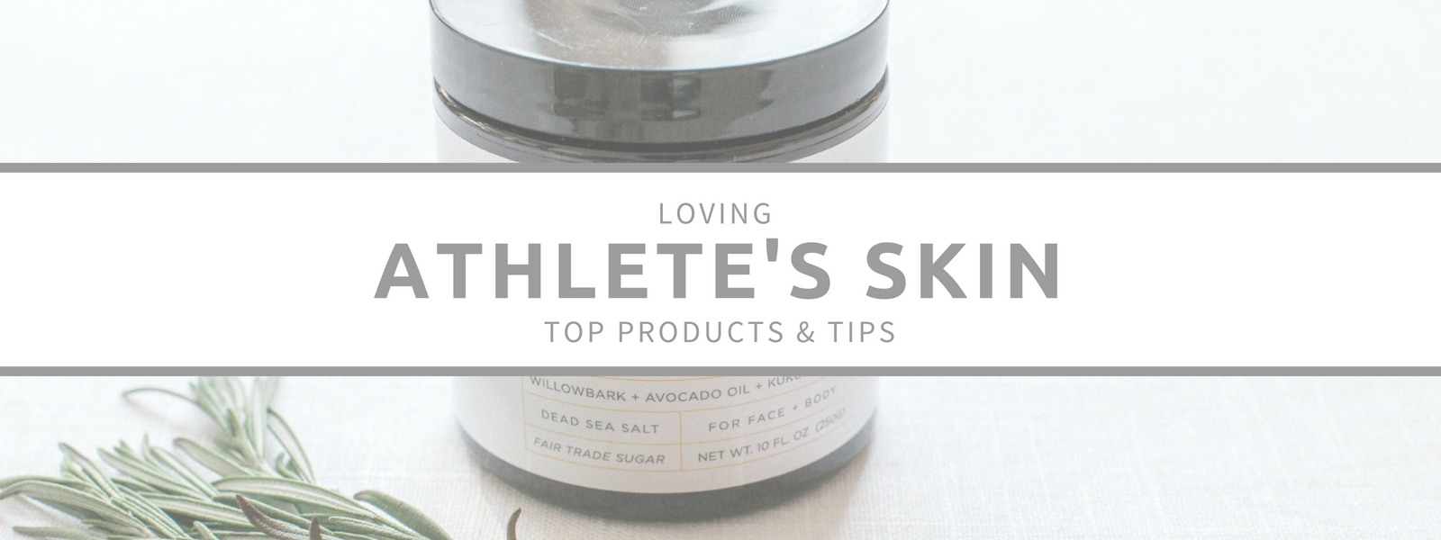 ATHLETE SKINCARE PRODUCTS