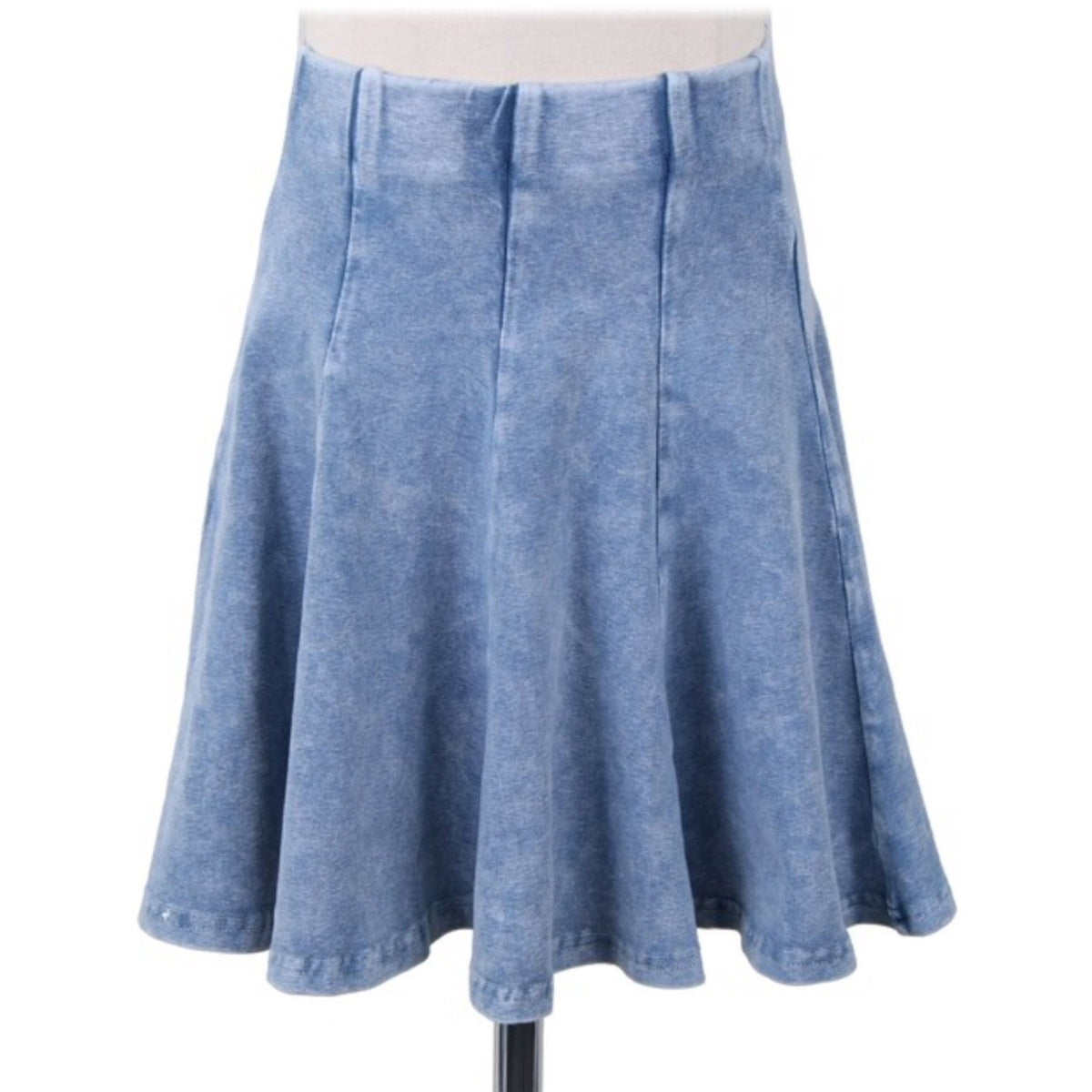 hardtail denim skirt