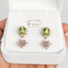 Add-On Spinel and Morganite dangles