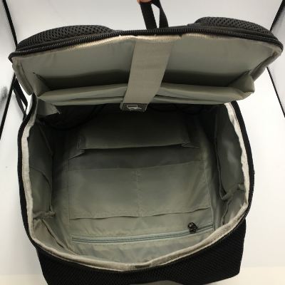 Internal storage of the new ant theft backpack