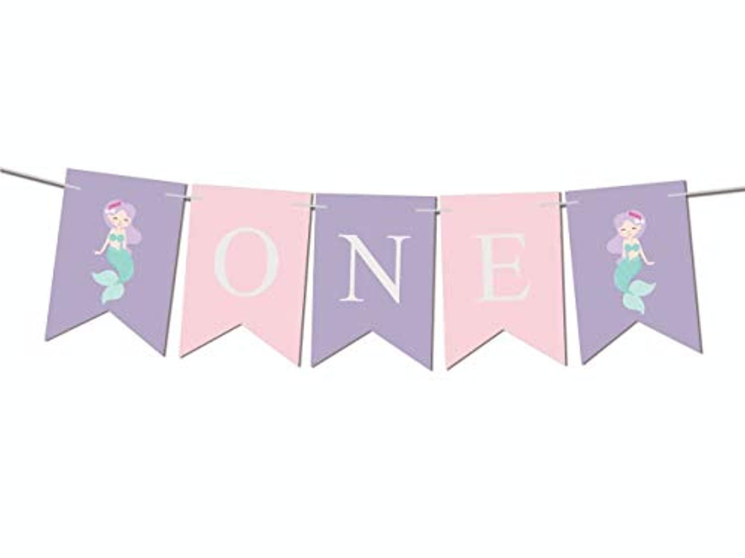 Pink Under the Sea Printable Baby Shower Party Package