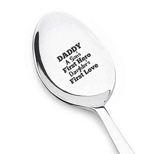 Best Gifts For Dads Birthday Daddy A Sons First Hero Daughters Love Spoon Fathers