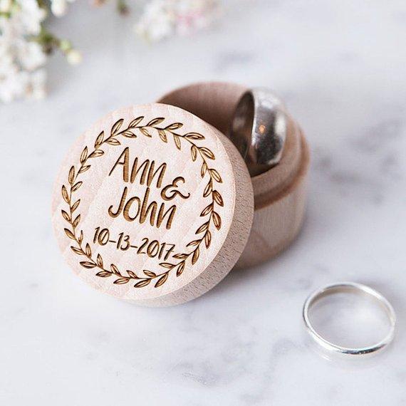 custom made engagement ring box