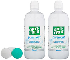 Opti-Free Puremoist Multi-Purpose Disinfecting Solution 2 10 Ounce Bottles
