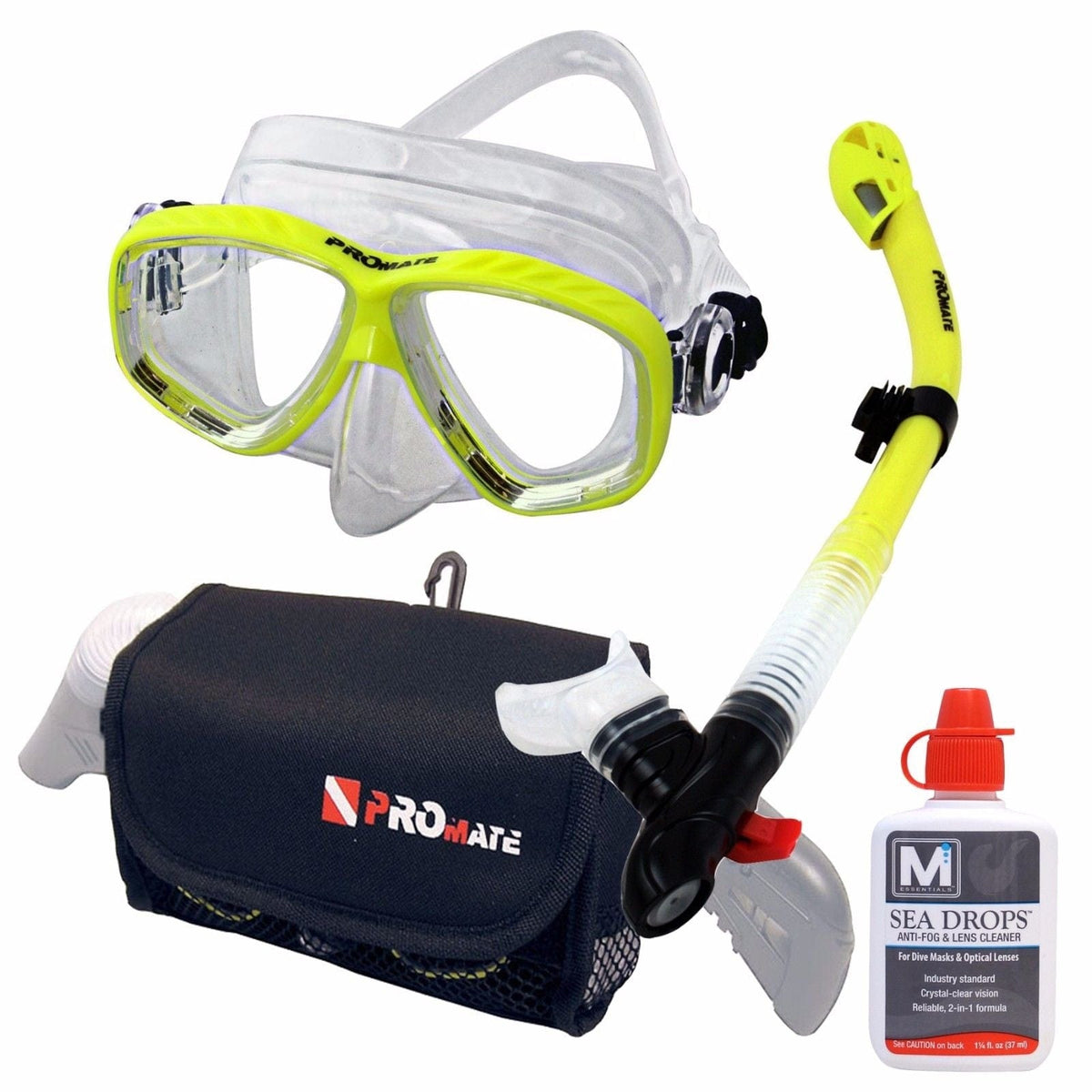 Adult Scuba Anti-Fog Goggles PVC Mask Snorkeling Swimming Diving Glasses Snorkel 
