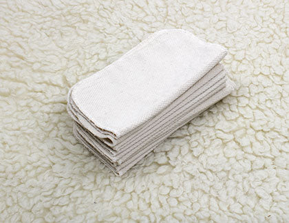 Cloth-eez Wipes Unbleached Folded