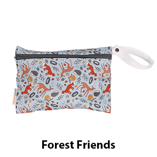 Smart Bottoms Small Wet Bag Forest Friends