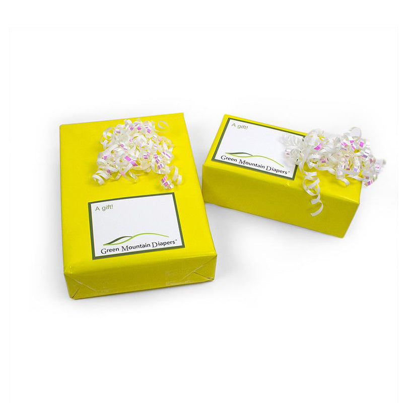 Yellow Gift Wrap Small