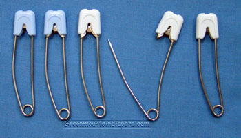 slide lock diaper pins