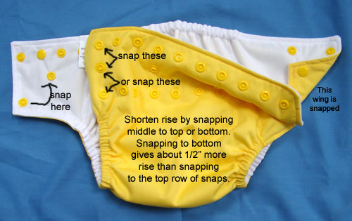 snap diaper wrap