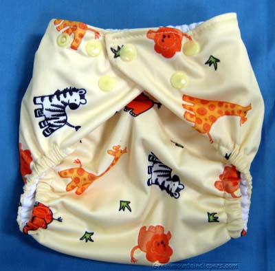 safari print diaper cover