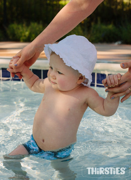 in pool