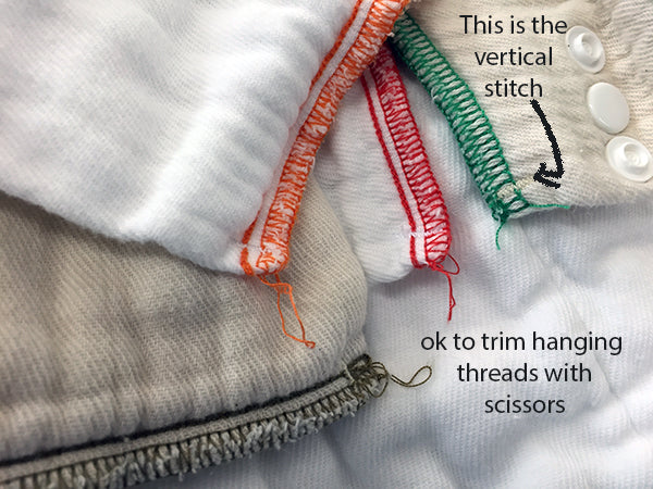 trim hanging threads