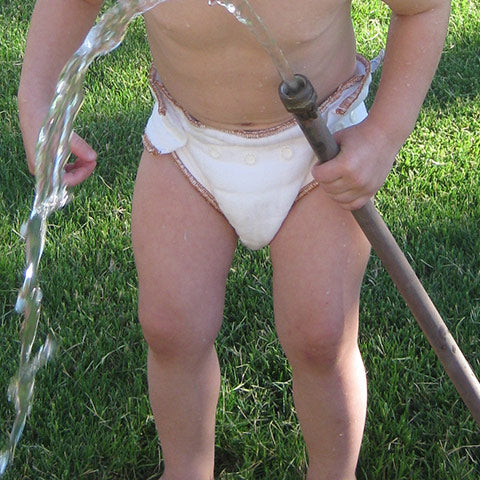 outside in large workhorse diaper