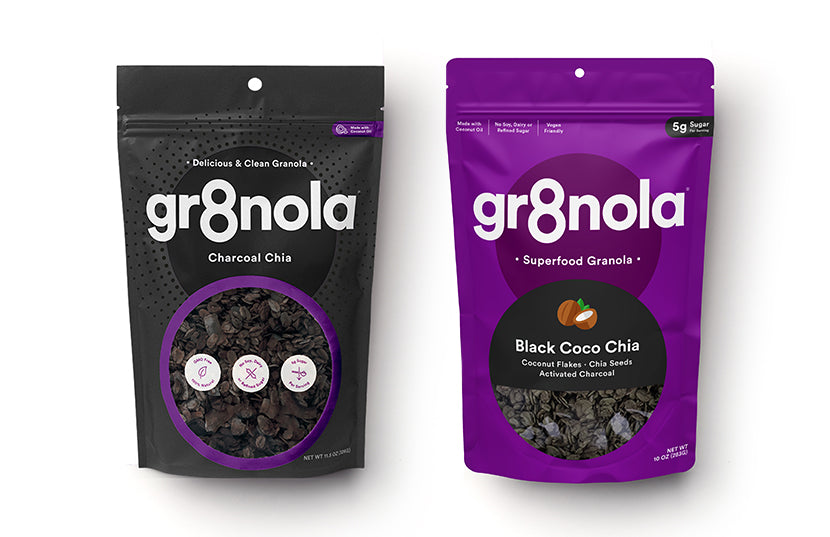 Charcoal Chia Gr8nola