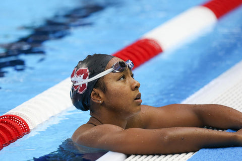 Olympic Medalist Lia Neal Swimming