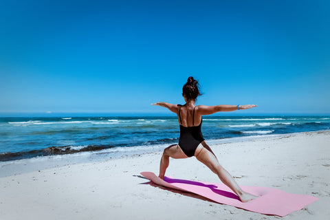 Travel Yoga Mat for the Beach