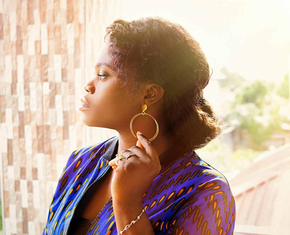 photographybyecha in the essence double hoop earrings