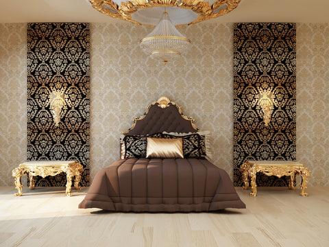 Moroccan Bedroom Accent Wall