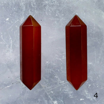 Carnelian Double Terminated Points - Style 4 - New Earth Gifts