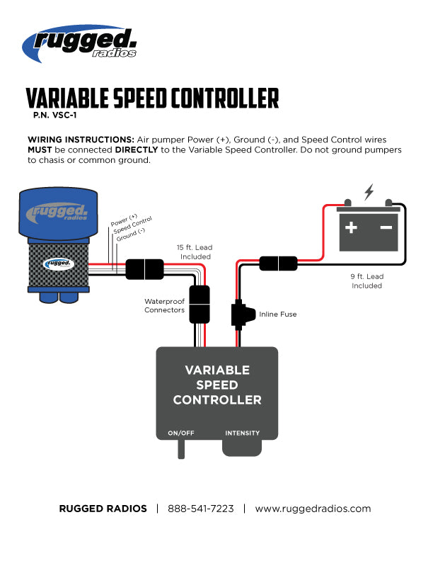 rugged radio pumper system