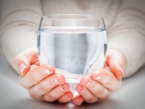 Water In Palms of Hands