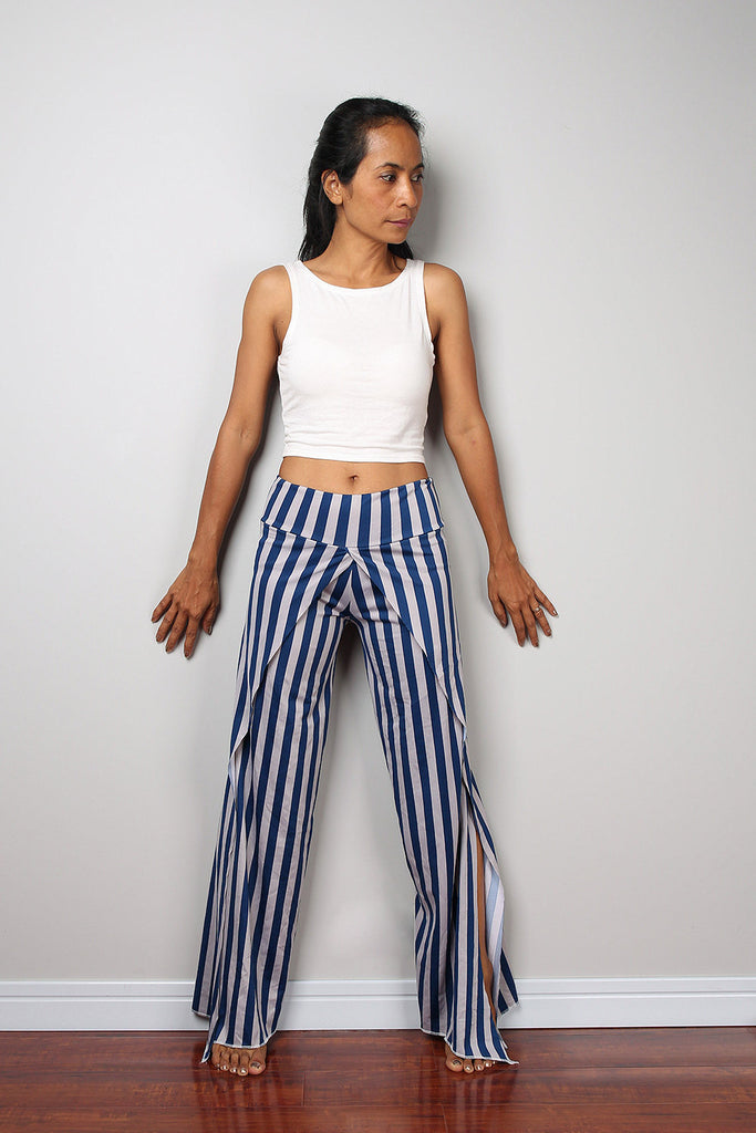 trendy striped pants