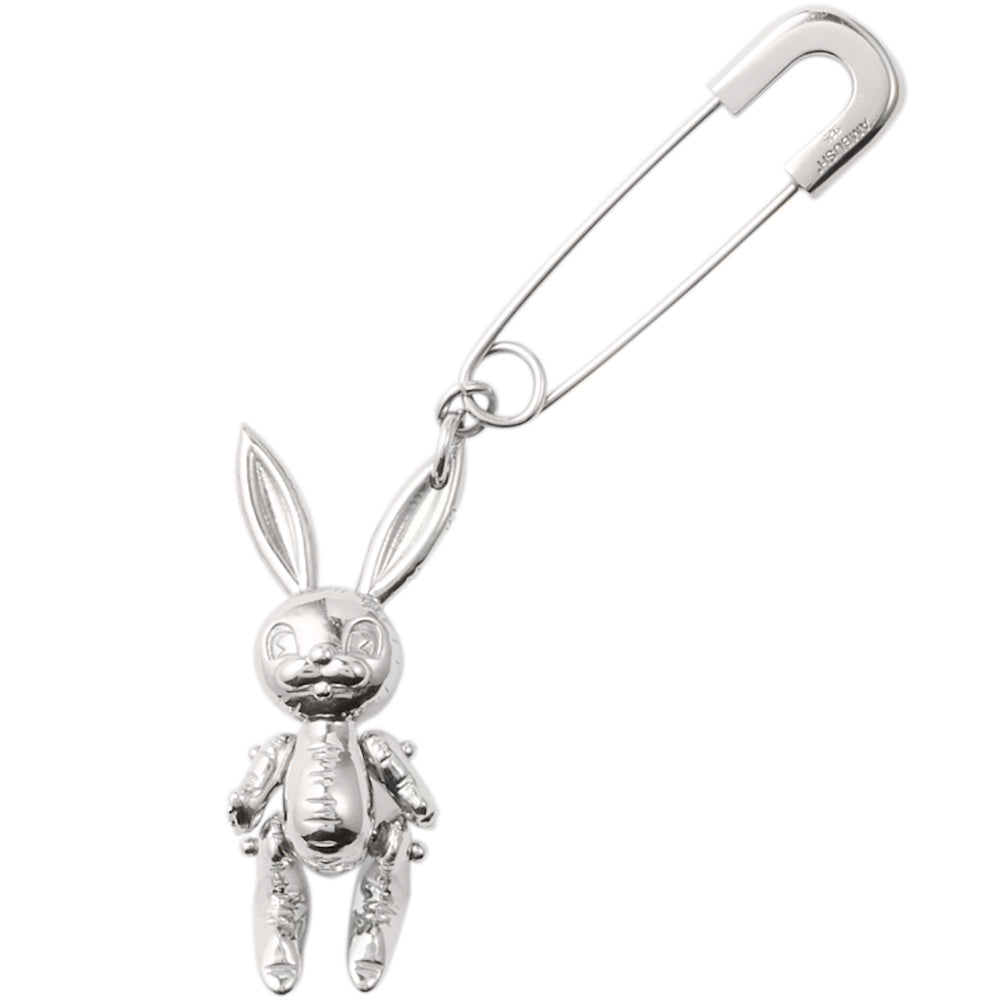 Inflated Bunny Charm Earring