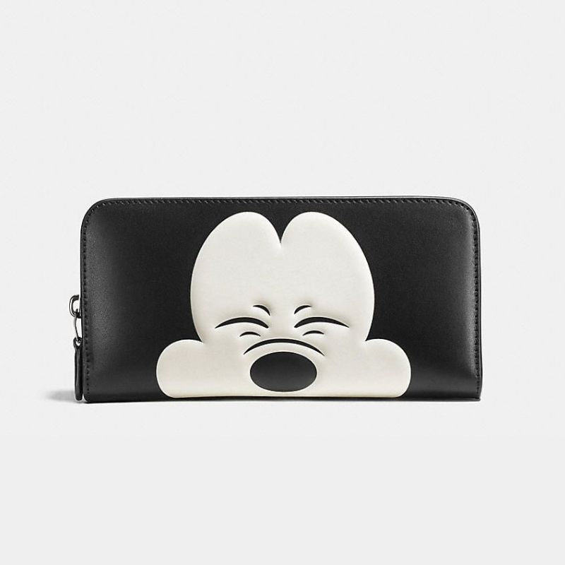 mickey mouse coach wallet