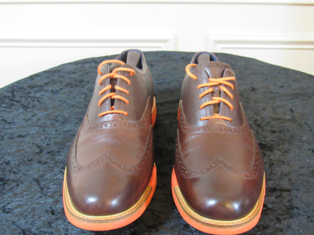 orange cole haan shoes