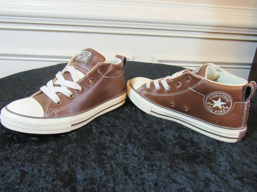converse all star brown leather