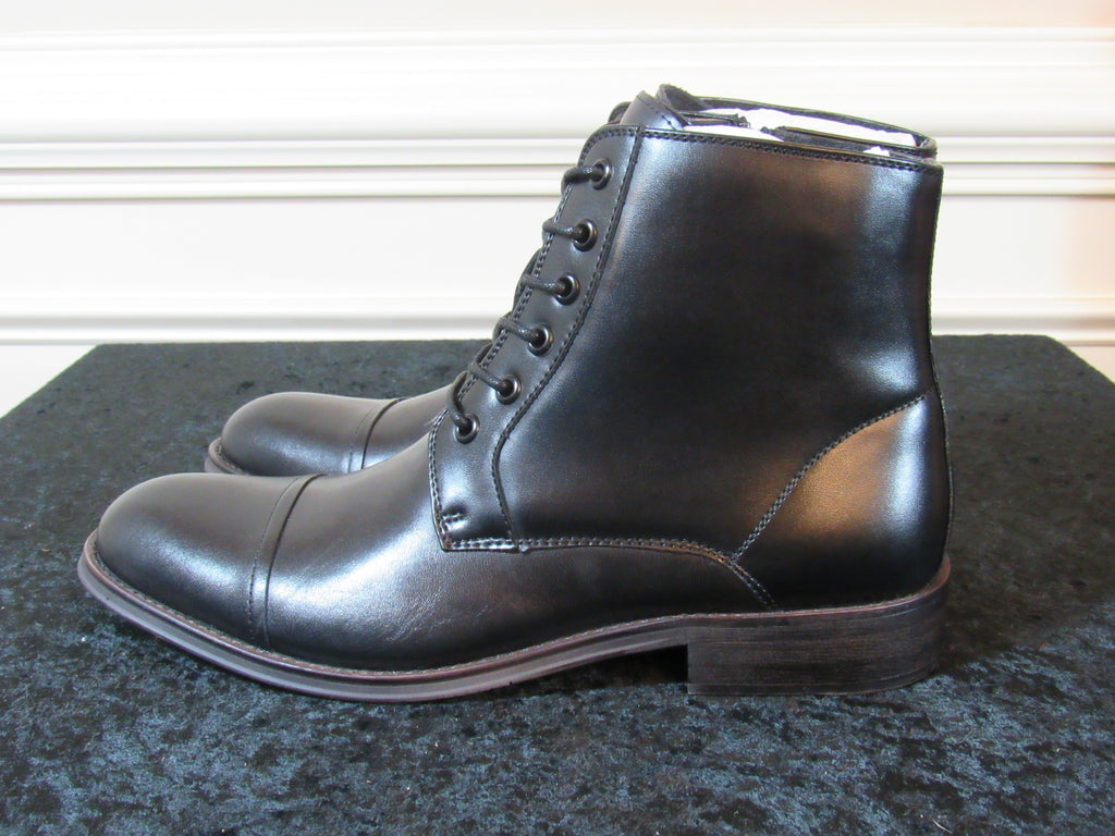 kenneth cole men's black boots