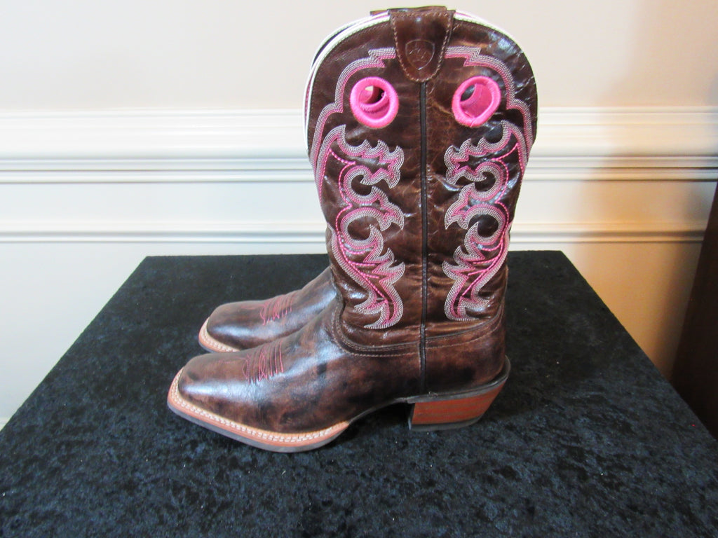 pink cowgirl boots women
